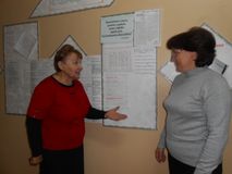 Старший воспитатель Чайкина Л.А. и воспитатель Прусакова Л.В.